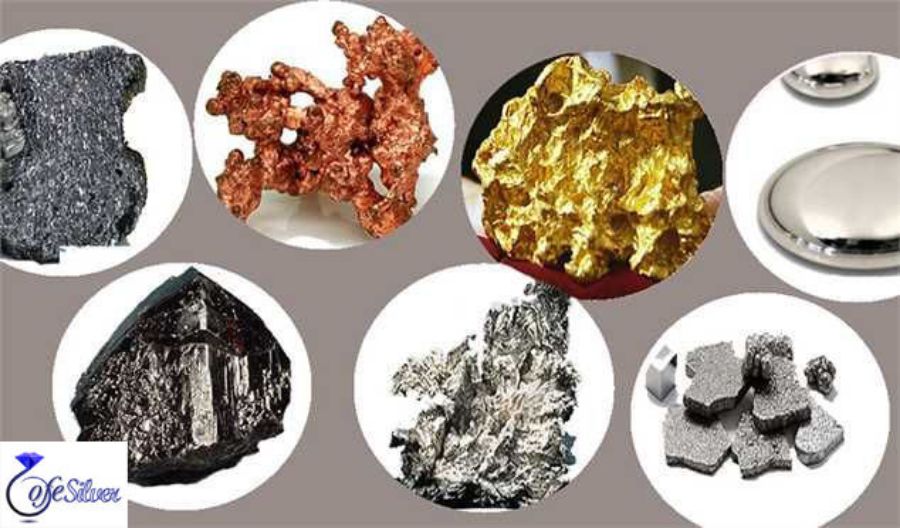 فلزات معروف برای ساخت زیورآلات کدام اند؟
