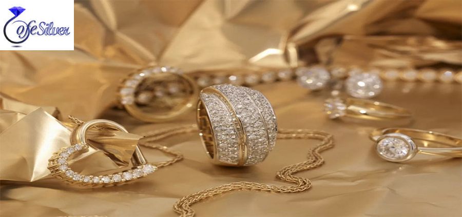 جواهرات نقره با روکش آب طلا