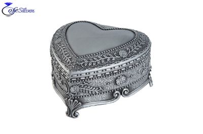 جعبه جواهر نقره