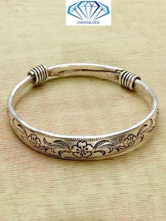 دستبند نقره مدل 5026