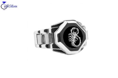 مدل های انگشتر مردانه نقره با نگین مشکی رنگ زیبا مدل های انگشتر مردانه نقره با نگین مشکی رنگ زیبا