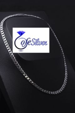 گردنبند نقره مدل 603