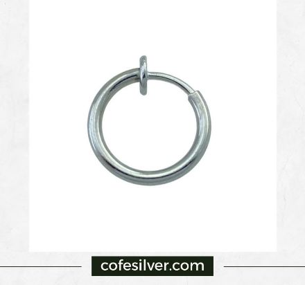 پیرسینگ گوش ژوپینگ مدل حلقه ای فیک