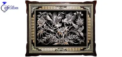 قیمت خرید تابلو قلمزنی نقره  قیمت خرید تابلو قلمزنی نقره